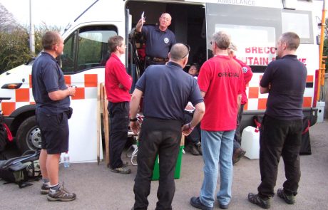 Brecon Mountain Rescue Team Ambulance